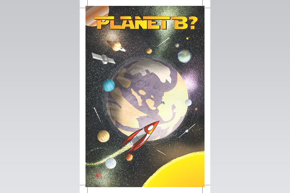 Planet B Comic front page